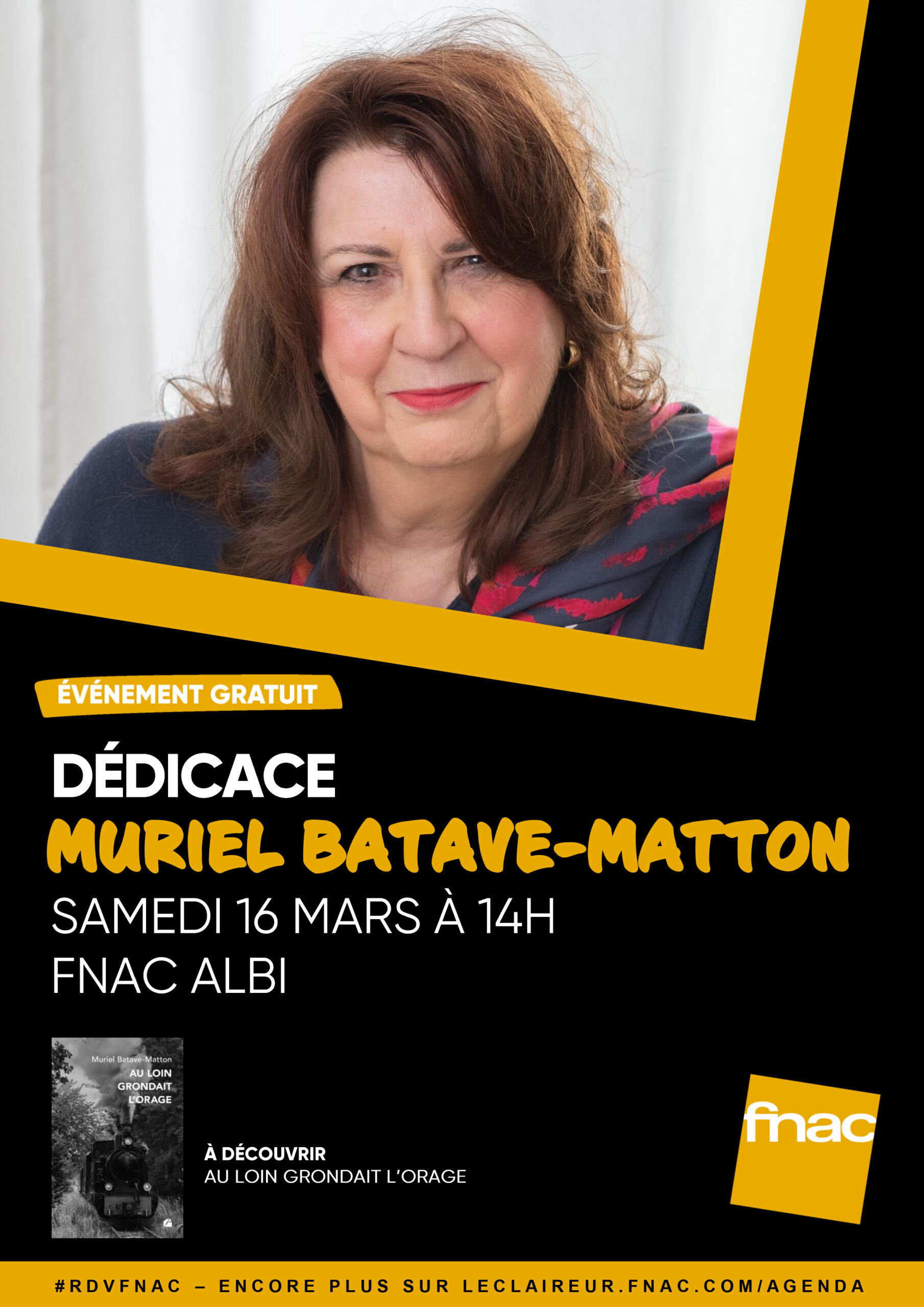 Muriel Batave-Matton dédicace Fnac Albi samedi 16 mars 2024 14h